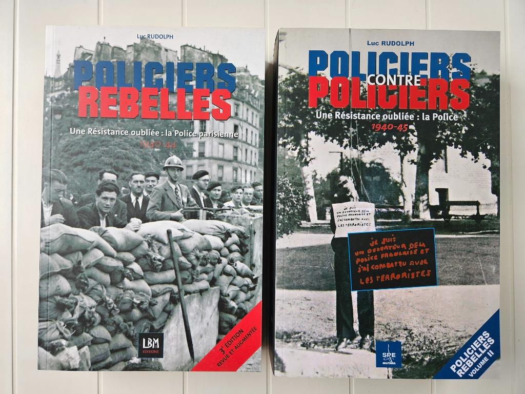 Policiers rebelles / Policiers contre policiers, Enlèvement ou Envoi, Luc Rudolph, Comme neuf, Deuxième Guerre mondiale
