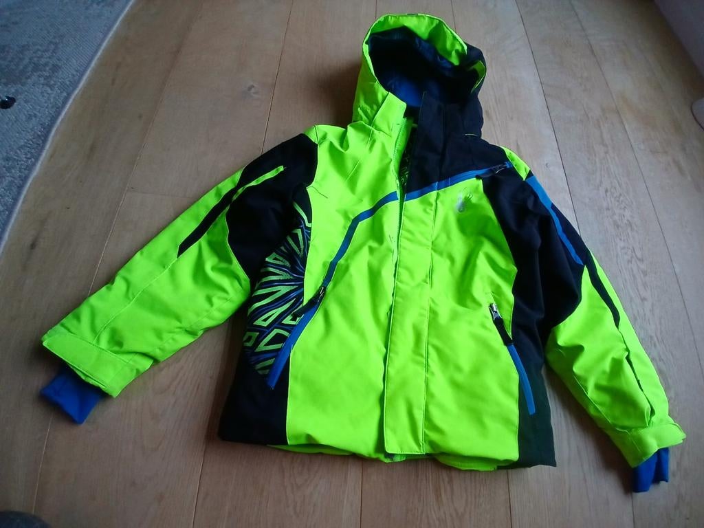 skijas SPYDER + afritsbare kap T 128 / 8J, SPYDER, Gebruikt, Verzenden, Jongen of Meisje