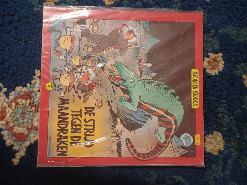 Oscar en isidoor. Nr 7 Strijd tegen de maandraken, Boeken, Eén stripboek, Ophalen of Verzenden, Zo goed als nieuw, Breysse