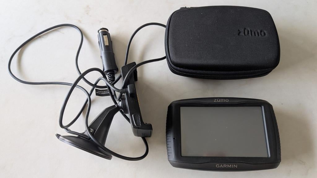 GPS Garmin 595 LM Travel (Auto/Moto), Ophalen