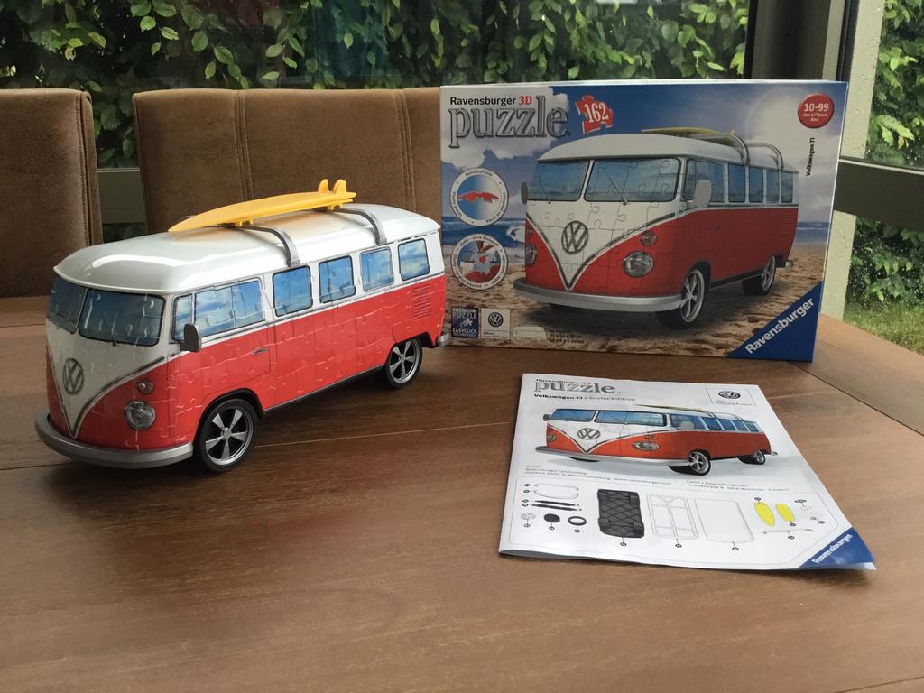 Puzzel 3D Volkswagen, Enlèvement ou Envoi, Moins de 500 pièces, Rubik's Cube ou Puzzle 3D