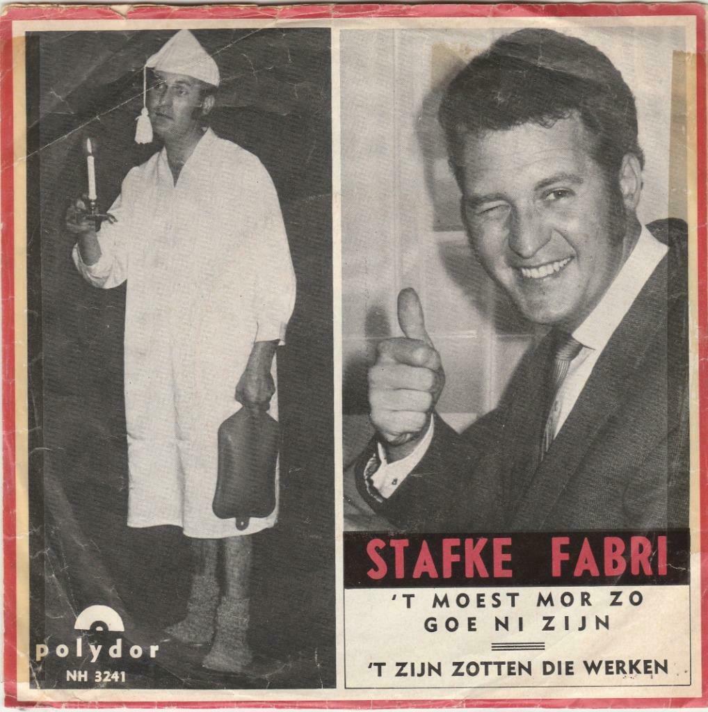 45T: Stafke Fabri: 't moest mor zo goe ni zijn, Cd's en Dvd's, Vinyl | Nederlandstalig, Ophalen of Verzenden, Gebruikt, Overige formaten