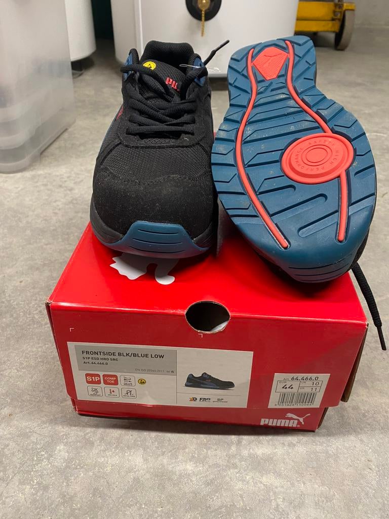 NIEUWE werkschoenen Puma maat 44, Doe-het-zelf en Bouw, Veiligheidskleding, Ophalen of Verzenden, Nieuw