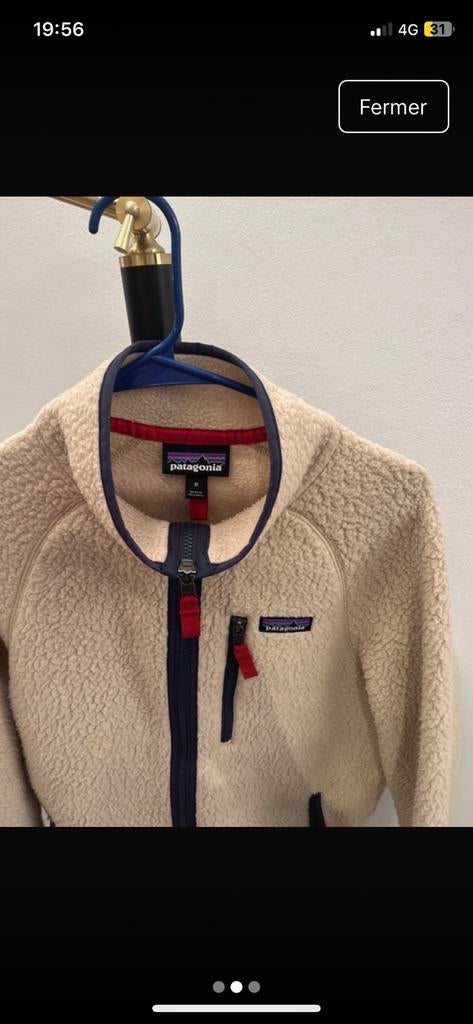 Patagonia jas met retrostijl M, Ophalen, Zo goed als nieuw
