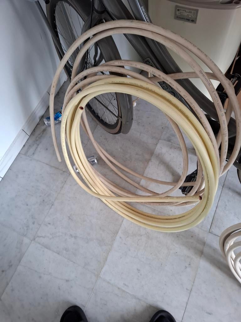 Zachte koperen leidingen, Doe-het-zelf en Bouw, Ophalen of Verzenden