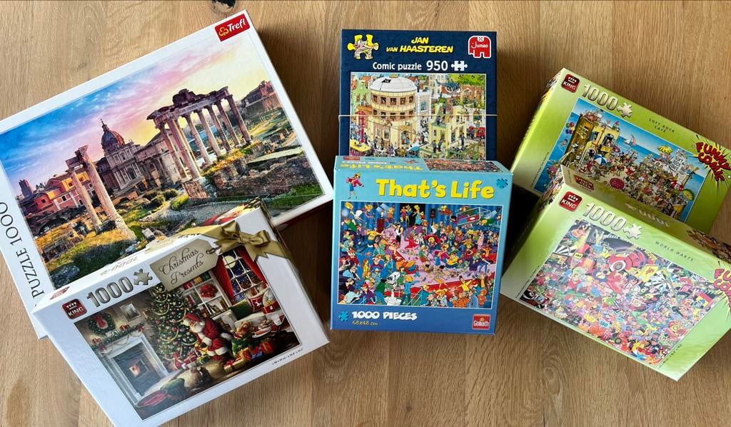 Puzzels pakket van 7, Enlèvement, Comme neuf