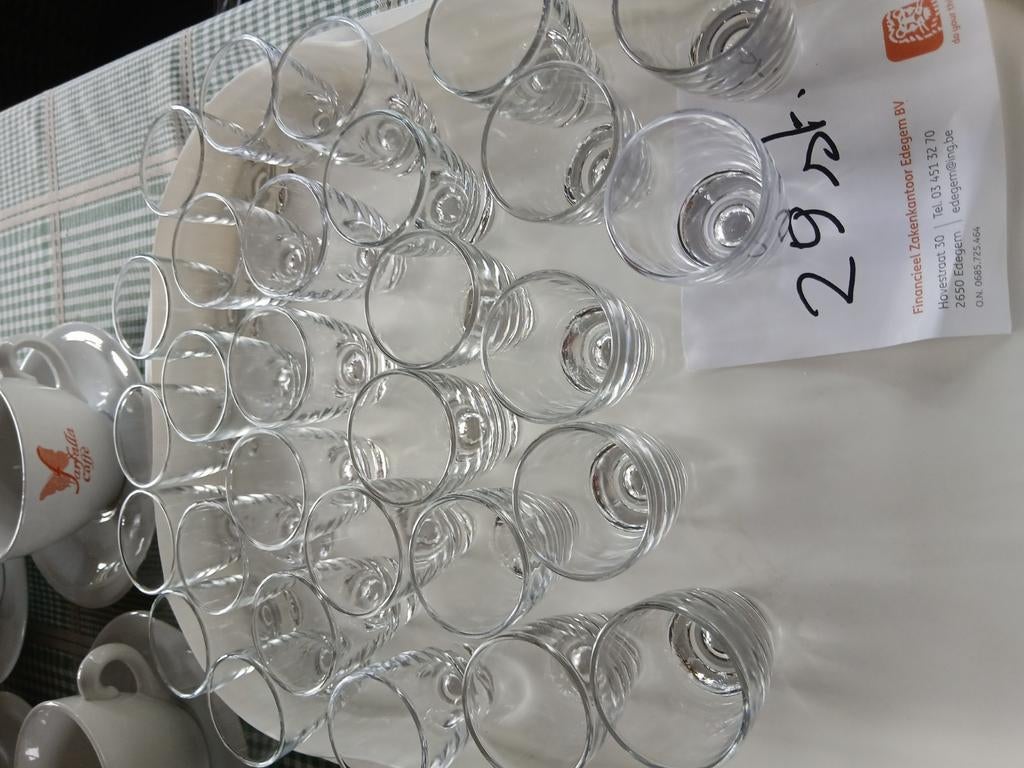 29 verres à liqueur, Enlèvement ou Envoi, Comme neuf