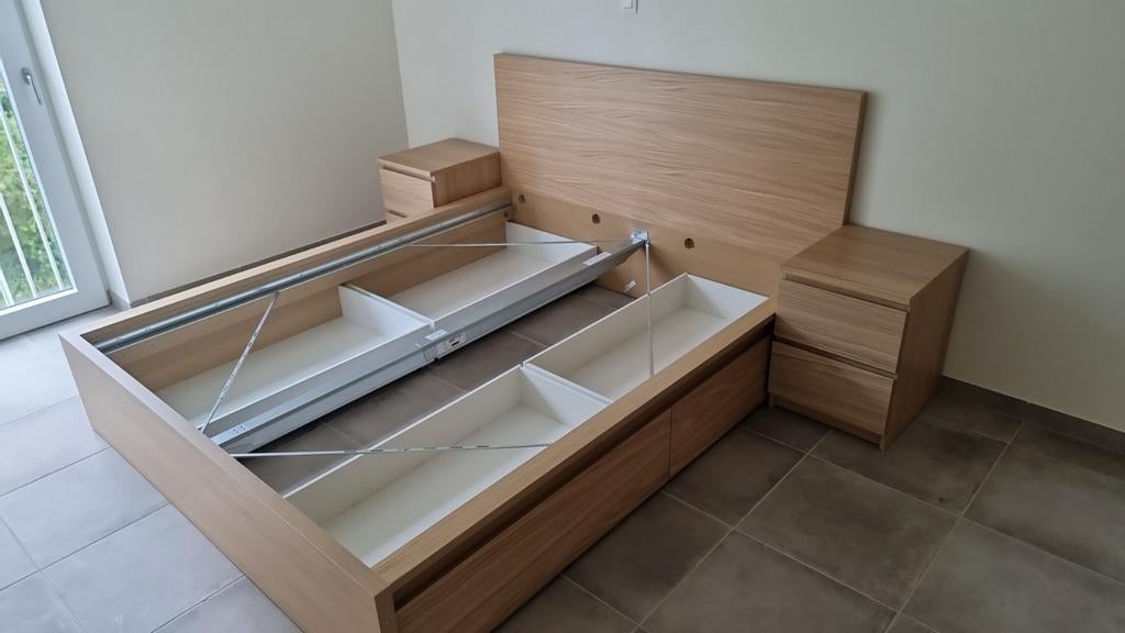 ikea malm bedframe, Ophalen, Nieuw
