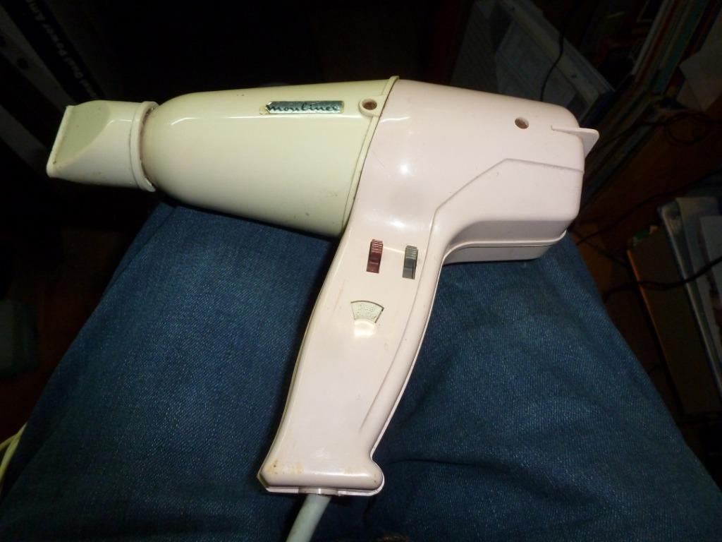 vintage haardroger moulinex  400 W 220/240V, Elektronische apparatuur, Ophalen of Verzenden, Gebruikt, Haarverzorging