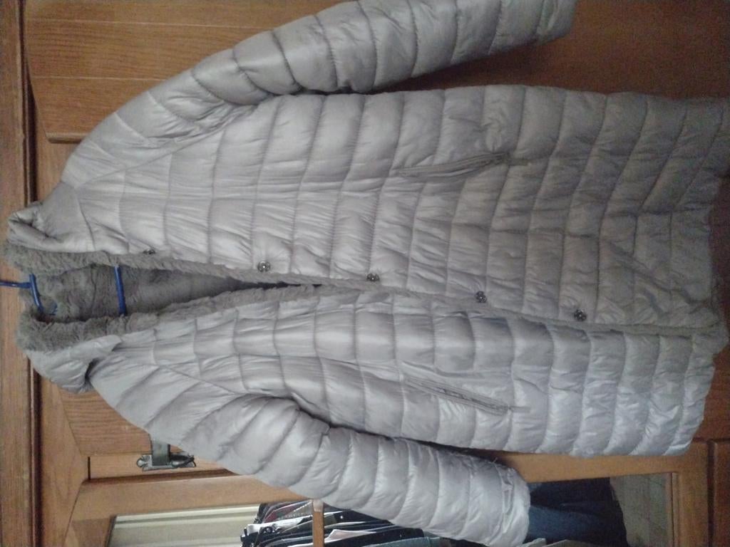 Parka xl réversible couleur taupe très bon état, Enlèvement ou Envoi, Comme neuf