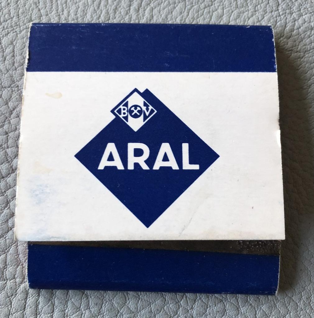 Oud lucifermapje ARAL, Collections, Enlèvement ou Envoi, Comme neuf, Boîtes ou marques d'allumettes