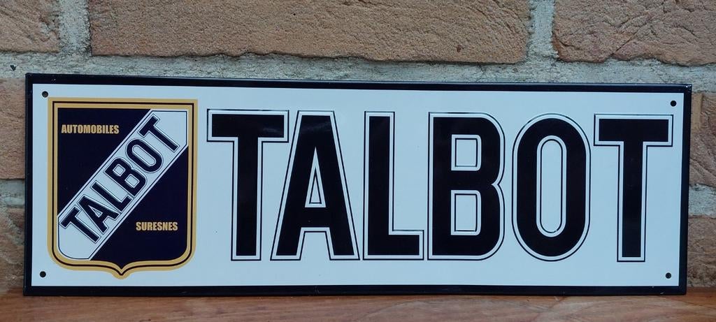 Panneau d'affichage Talbot, Enlèvement ou Envoi, Neuf, Voitures