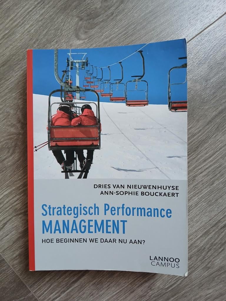 Dries Van Nieuwenhuyse - Strategisch performance management, Ophalen of Verzenden, Dries Van Nieuwenhuyse; Ann-Sophie Bouckaert