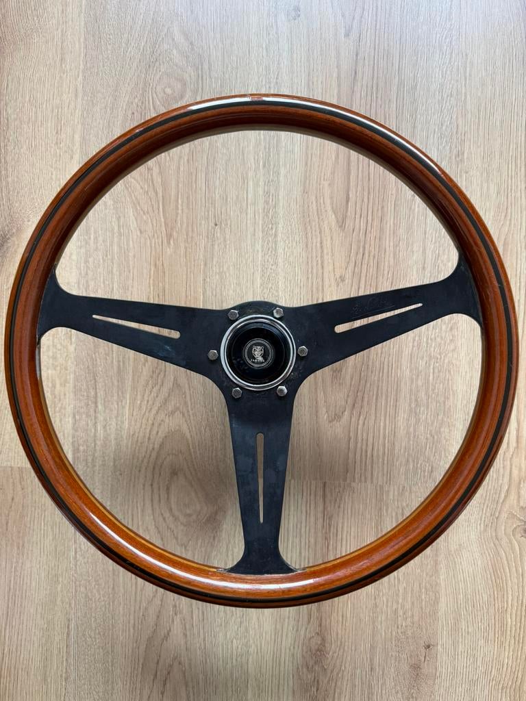 Nardi Classic Black Spoke Houten Stuur Jaguar XJ Sovereign, Auto-onderdelen, Besturing, Ophalen of Verzenden, Gebruikt, Overige automerken