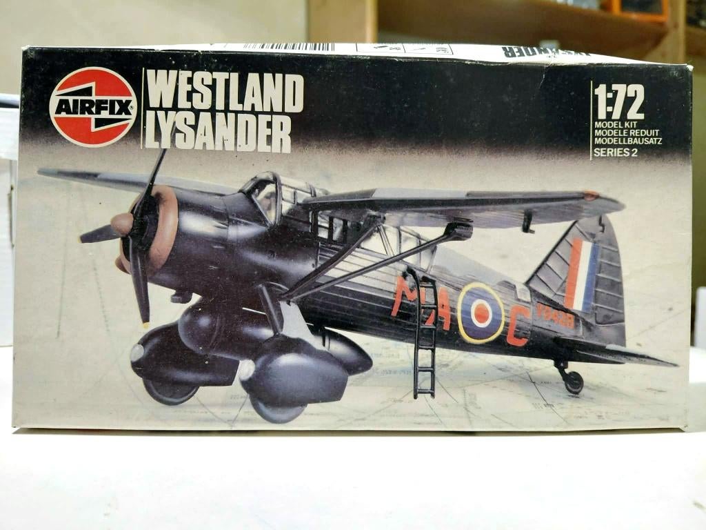 Maquette d'avion - 1:72 - AIRFIX Westland Lysander [RARE], Hobby en Vrije tijd, Modelbouw | Vliegtuigen en Helikopters, Zo goed als nieuw