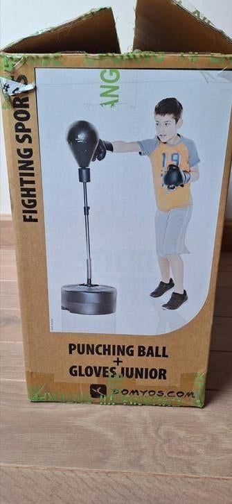 Punching-ball Decathlon pour enfant de 5 à 12 ans, Sport en Fitness, Boksen, Zo goed als nieuw, Boksbal, Ophalen