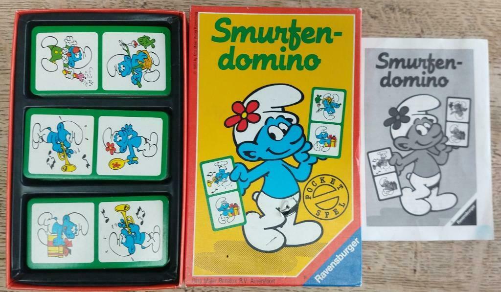 Retro Domino spel Smurfen 1983, Enlèvement