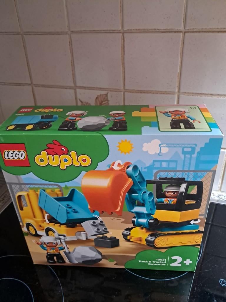 lego duplo truck en trached, Kinderen en Baby's, Ophalen, Duplo