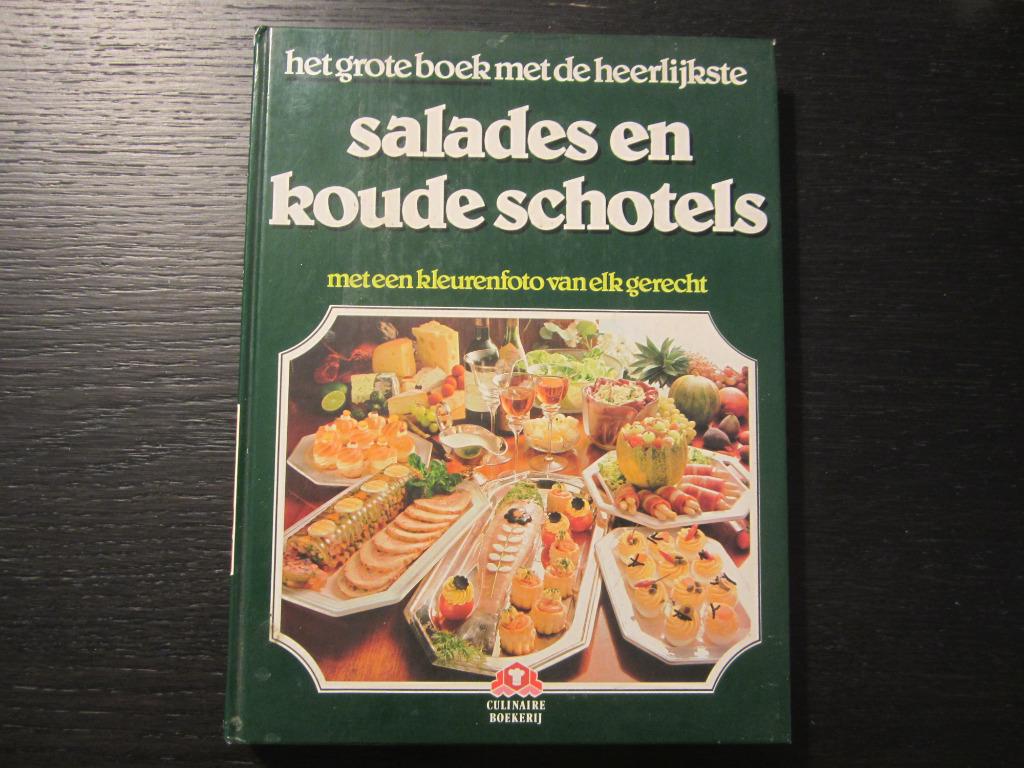 Het grote boek met de heerlijkste salades en koude schotels, Ophalen of Verzenden
