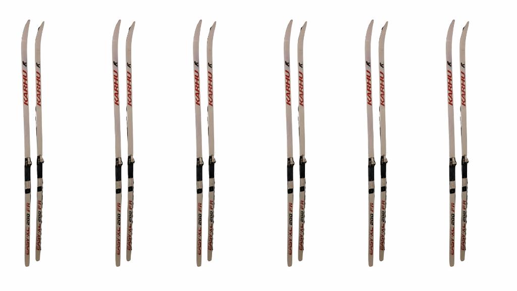 Langlaufset KARHU – 4 Ski’s & boots in diverse maten, Ophalen, Schoenen, Gebruikt, 180 cm of meer