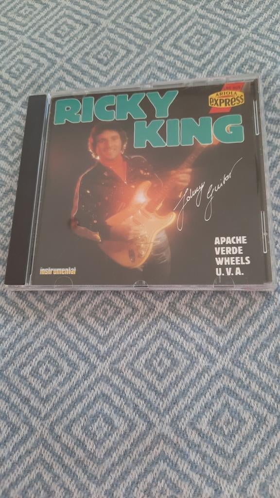 CD RICKY KING Johnny Guitar (ariola express, 1990), Ophalen of Verzenden, Zo goed als nieuw