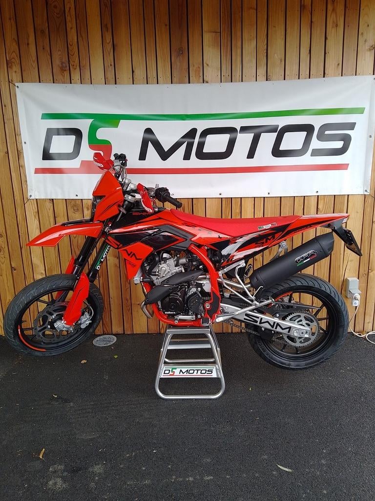 Swm 125 GPR - Supermotard 2026 - Euro 5+, Motoren, Ophalen, 1 cilinder, 11 kW of minder