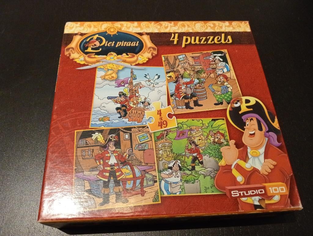 Puzzel Piet piraat, Enlèvement ou Envoi, 10 à 50 pièces, Comme neuf