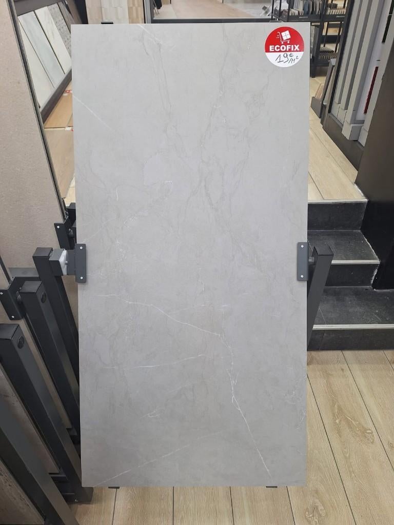 Carrelage effet marbre gris 60x120, Enlèvement, Neuf, Marbre