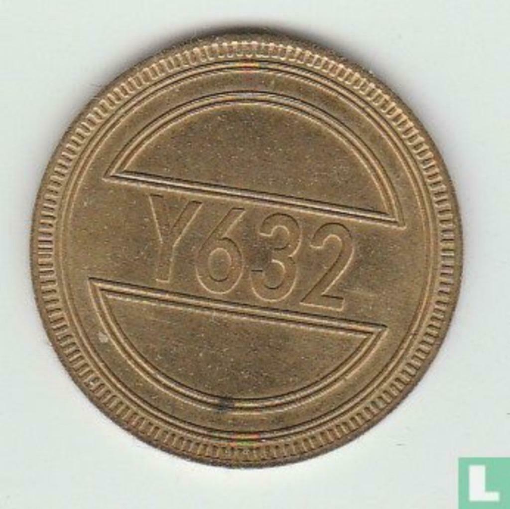 Reclame Penning : België : 1989 : Lecturama 555fr. / Y632, Ophalen of Verzenden, Zo goed als nieuw