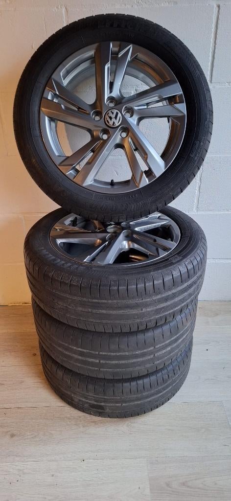 Originele 16'' Volkswagen Polo R line Valencia velgen/banden, Auto-onderdelen, Ophalen, Gebruikt, Volkswagen