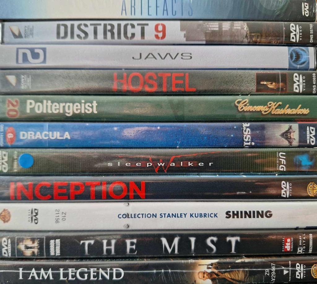 Horrorfilms op dvd New & Sealed - 1,50€, Cd's en Dvd's, Dvd's | Horror, Nieuw in verpakking, Monsters, Vanaf 16 jaar, Ophalen of Verzenden