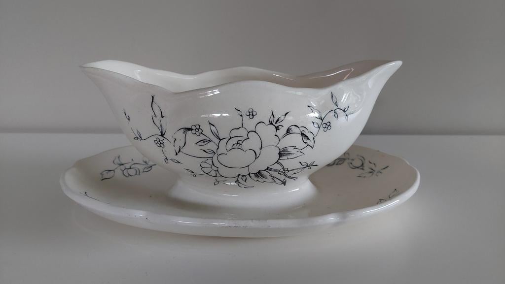 Vintage Boch sauskom - sauciere - 1930, Ophalen of Verzenden