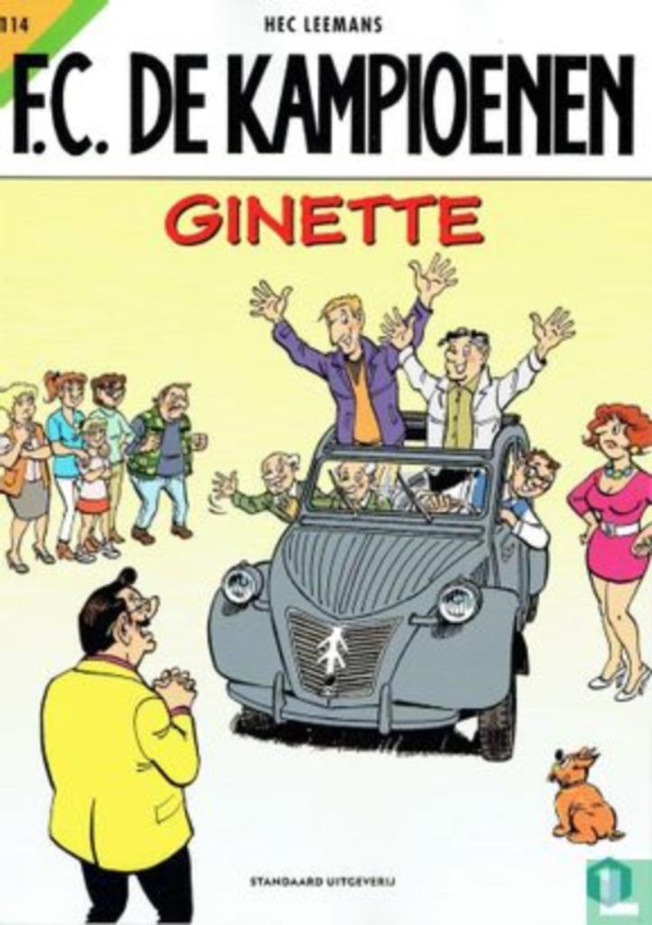 ginette nr 114, Boeken, Stripverhalen, Eén stripboek, Ophalen of Verzenden, Nieuw, Hec Leemans (FC De Kampioenen)