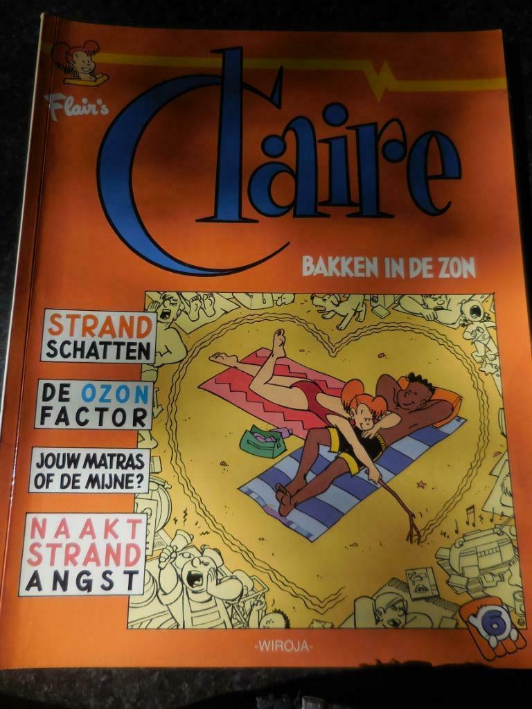 strip claire nrs 3-6-12 eerste druk, Boeken, Ophalen of Verzenden, Gelezen