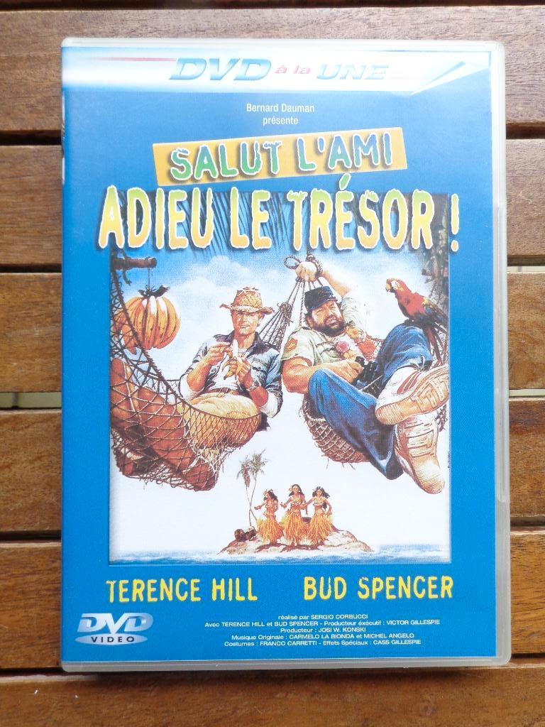 ))) Salut l' Ami, Adieu le Trésor  / T. Hill / B. Spencer ((, Tous les âges, Enlèvement ou Envoi, Comme neuf