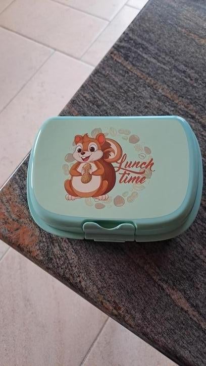 Lunchbox (lichtgroen) met als afm. 18x13,5cm, Verzamelen, Ophalen, Nieuw