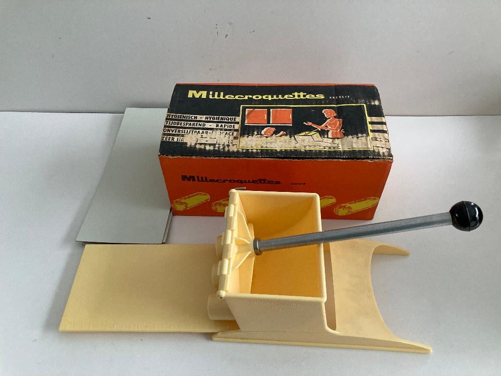Machine Vintage Millecroquettes pour délicieuses croquettes, Enlèvement ou Envoi, Comme neuf