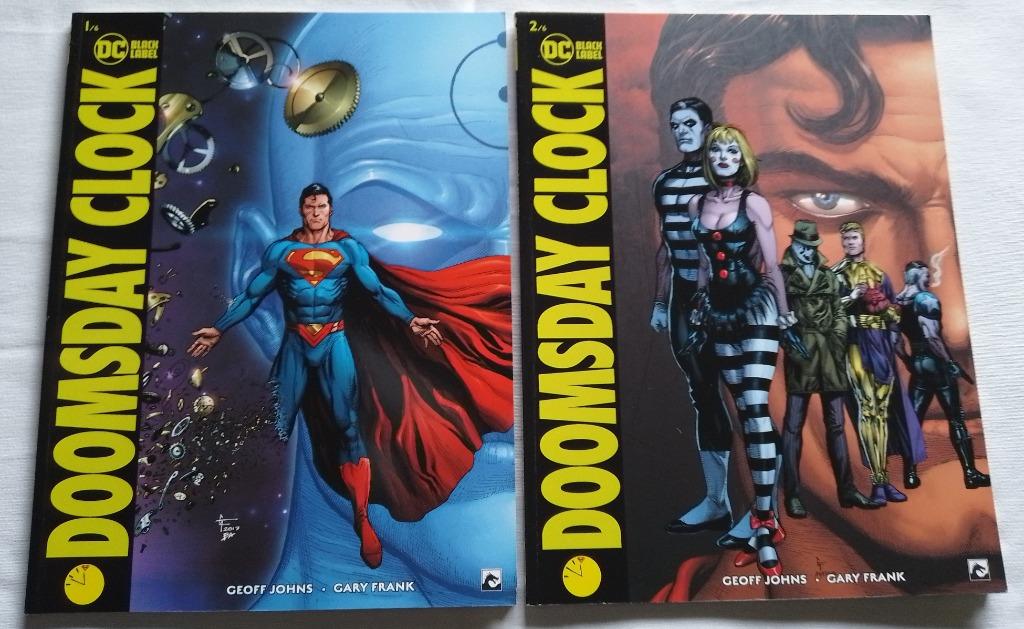 DC Comics - Doomsday Clock 1+2 - Dark Dragon Books, Livres, BD, Utilisé, Plusieurs BD, Enlèvement ou Envoi