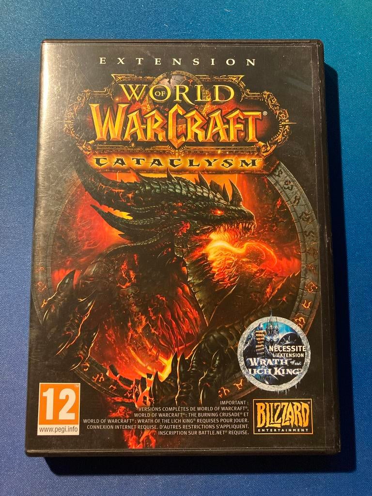 World of Warcraft Cataclysm Pc Mac, Enlèvement ou Envoi, Utilisé