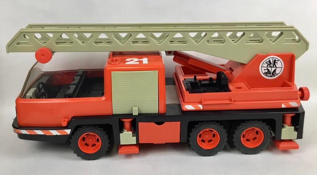 Playmobil Vintage brandweerwagen Geobra 1981, Ophalen of Verzenden, Gebruikt, Los Playmobil