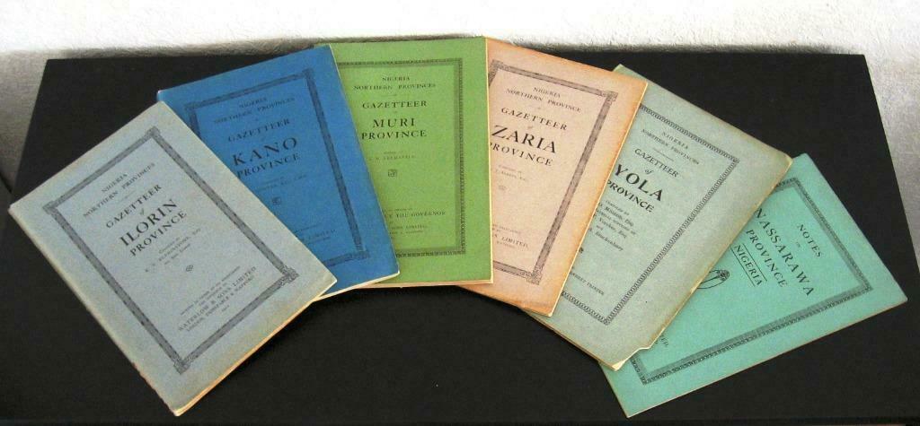 Gazetteer of Yola Kano Ilorin Nassarawa Zaria Muri 1920-27, Antiek en Kunst, Ophalen of Verzenden