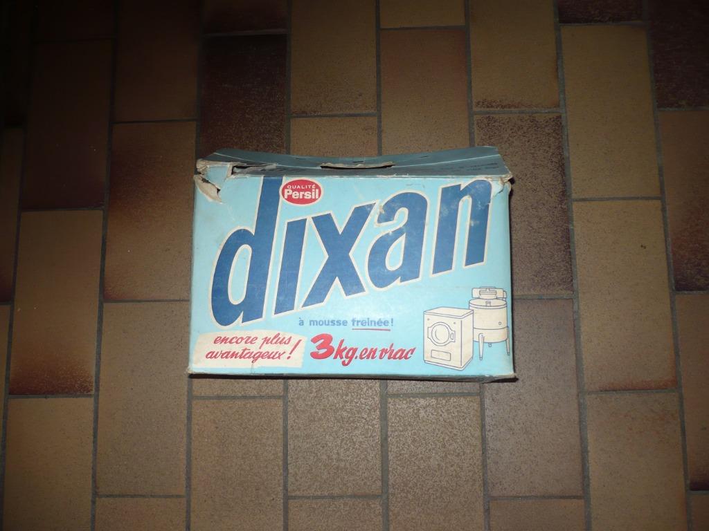 Boîte de POUDRE A LESSIVER des années 60: PERSIL- DIXAN, Ophalen of Verzenden