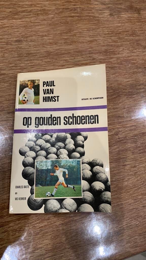 Paul van Himst op gouden schoenen, Enlèvement, Comme neuf, Chaussures