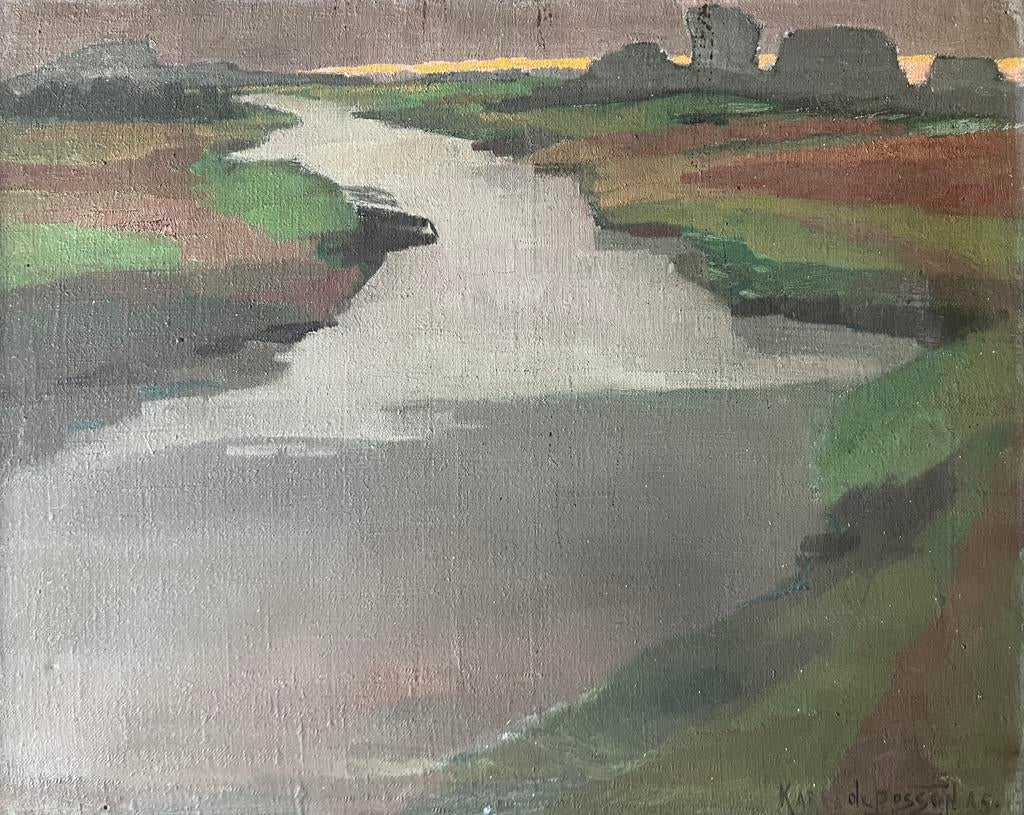 Schilderij Karel De Posson (1889-1960), Ophalen