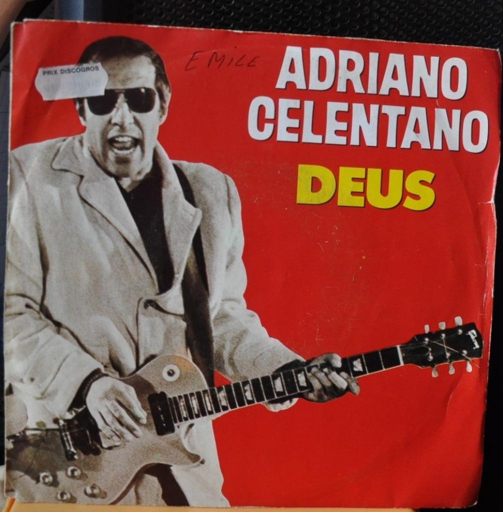 vinyl 45 tours vintage adriano celentano (x20278), Ophalen of Verzenden, Gebruikt