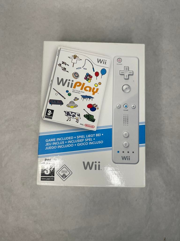 Wii Play avec manette CIB, Consoles de jeu & Jeux vidéo, Enlèvement ou Envoi, Nintendo, Comme neuf