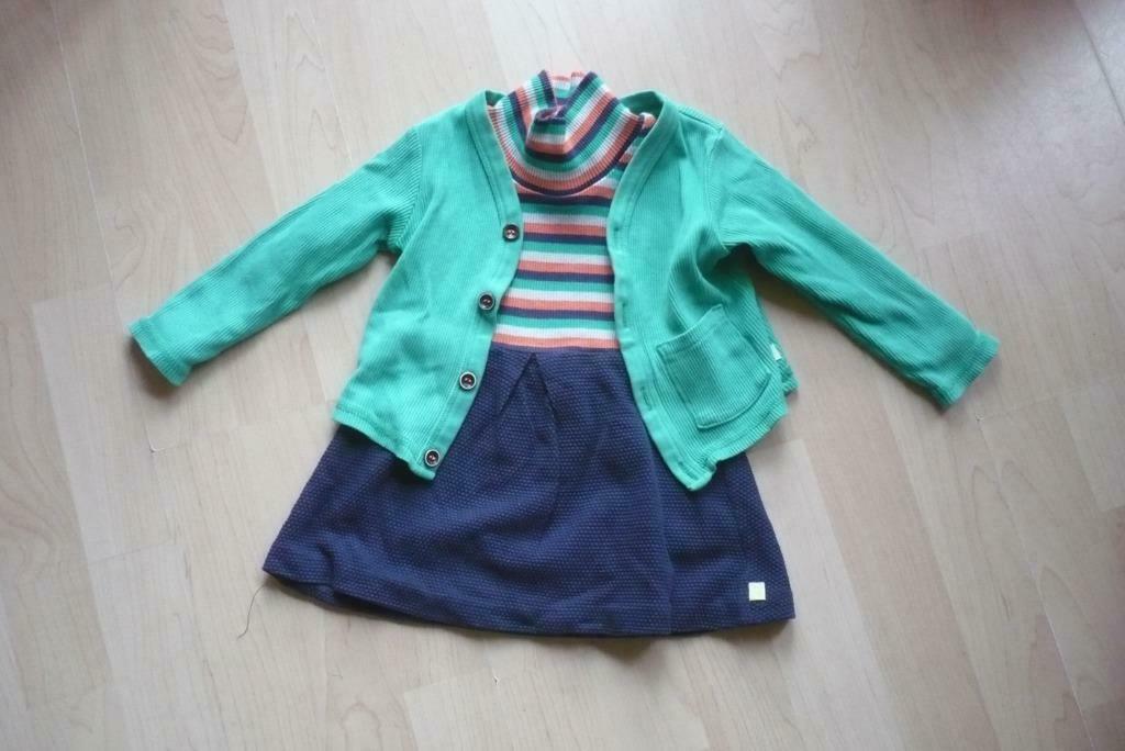 Kleedje + vest, maat 92-98, Fred & Ginger, Ophalen of Verzenden, MET