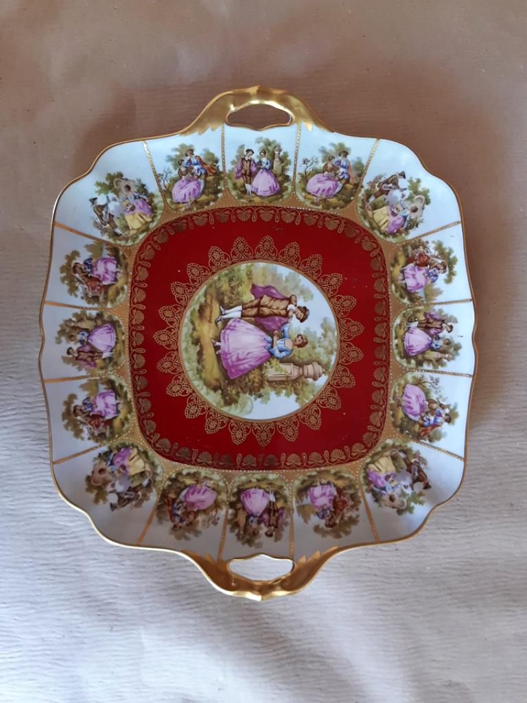 taartschaal, Antiek en Kunst, Antiek | Glaswerk en Kristal, Ophalen