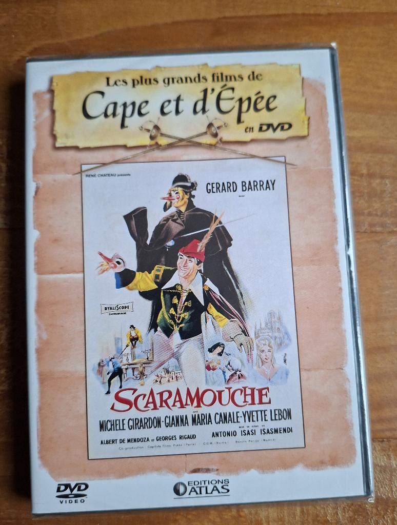 Scaramouche - Gérard Barray - Gianna Maria Canale, Enlèvement ou Envoi, Neuf, dans son emballage