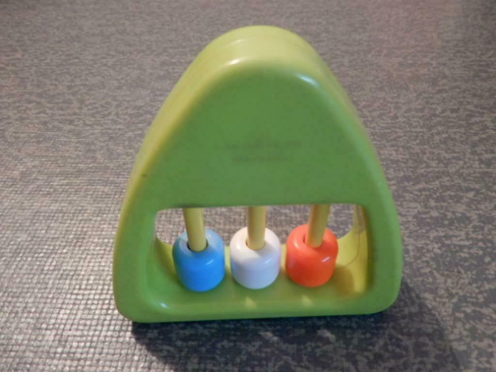 Jouet Fisher Price vintage "Hochet" 1978, Enlèvement ou Envoi, Utilisé, Hochet